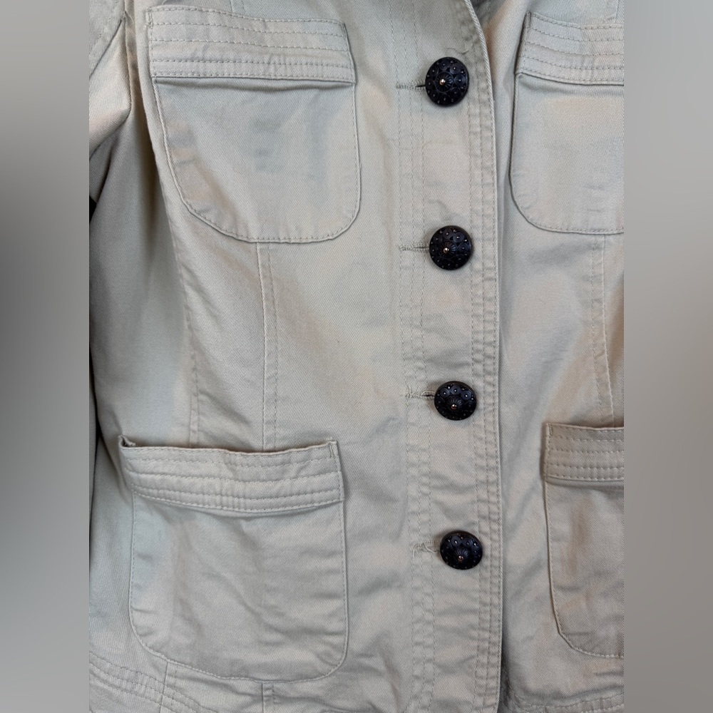 AMX Button Down Collared Jacket- Size Medium - Picture 4 of 9